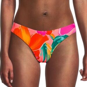 🌻NEW w/tags La Blanca Isla Floral Bikini Bottom Size 4